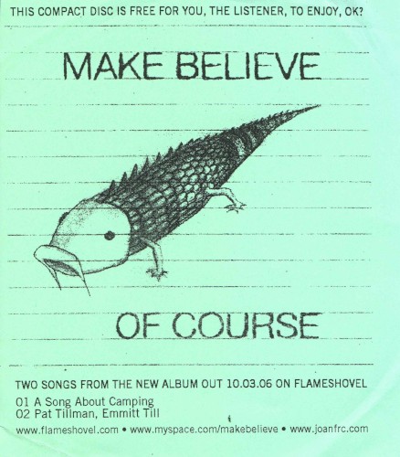 Two songs from the forthcoming MAKE BELIEVE album