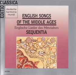 English Songs of the Middle Ages