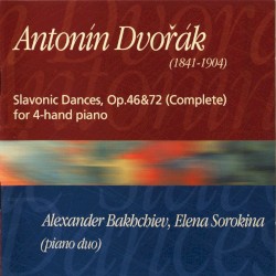 Slavonic Dances, Op. 46 & 72 (Complete) For 4-Hand Piano