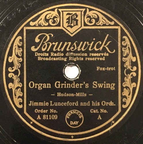 Organ Grinder's Swing / Me and the Moon