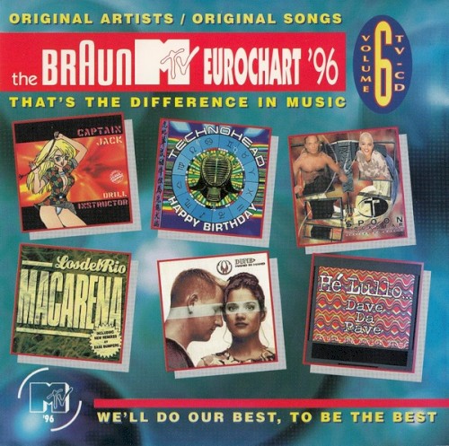 The Braun MTV Eurochart '96, Volume 6