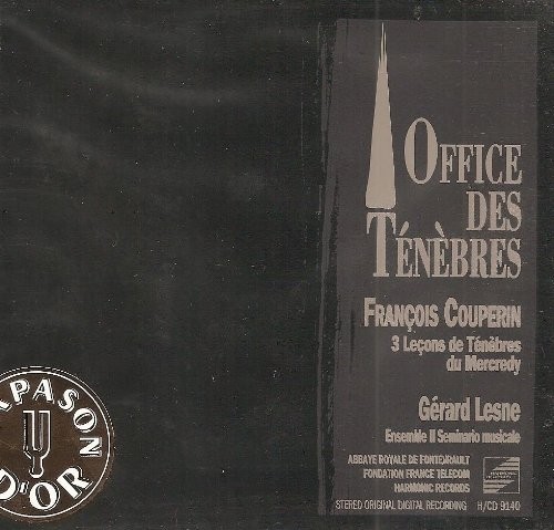 Office des ténèbres: 3 Leçons de ténèbres du mercredy