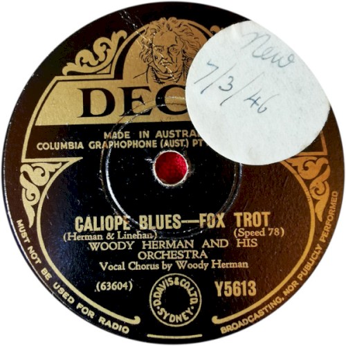 Caliope Blues / Dupree Blues