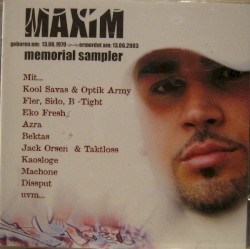 Maxim Memorial Sampler