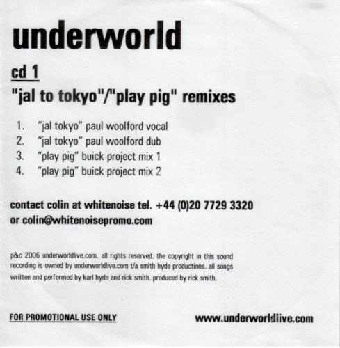 JAL to Tokyo / Play Pig (Remixes)