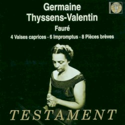 4 Valses caprices, 6 Impromptus, 8 Pièces brèves