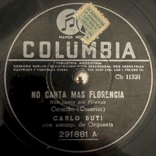 Non canta più Firenze / Ammore busciardo