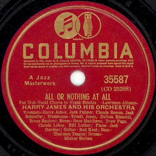 All or Nothing at All / Flash