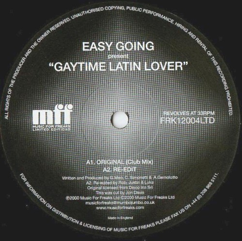 Gaytime Latin Lover