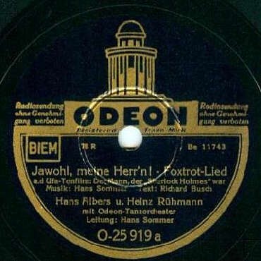 Jawohl, meine Herr’n! (Foxtrot-Lied) / Ich hab’ eine kleine Philosophie
