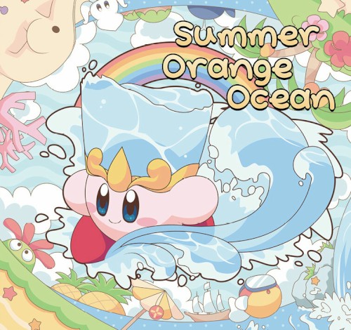 Summer Orange Ocean