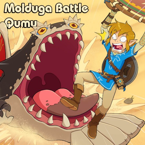 Molduga Battle (from "The Legend of Zelda: Breath of the Wild")