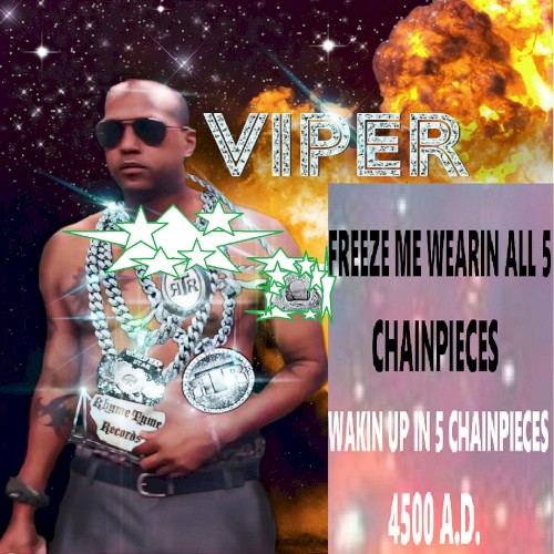 FREEZE ME WEARIN ALL 5 CHAINPIECES - WAKIN UP IN 5 CHAINPIECES 4500 A.D.