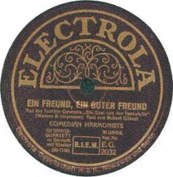 Ein Freund, ein guter Freund / Liebling, mein Herz läßt dich grüßen