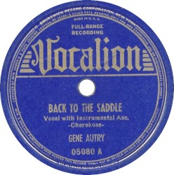 Back In the Saddle / Little Band Of Gold