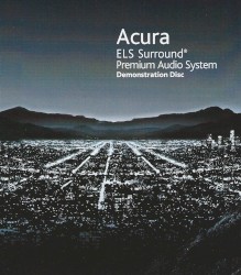 Acura TL DVD-Audio Demonstration Disc