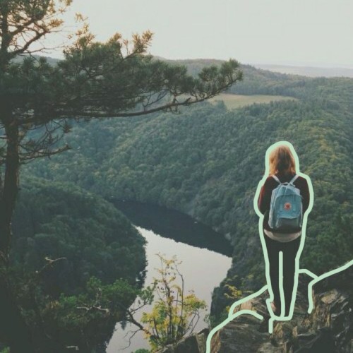 Standing on a Cliff