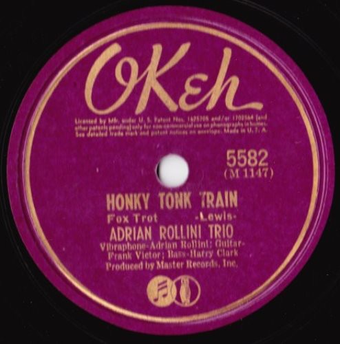 Honky Tonk Train / Martha - Ah! So Pure