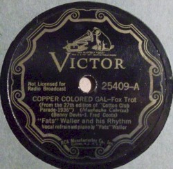 Copper Colored Gal / I’m at the Mercy of Love