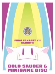 FINAL FANTASY VII REBIRTH GOLD SAUCER & MINIGAME DISC