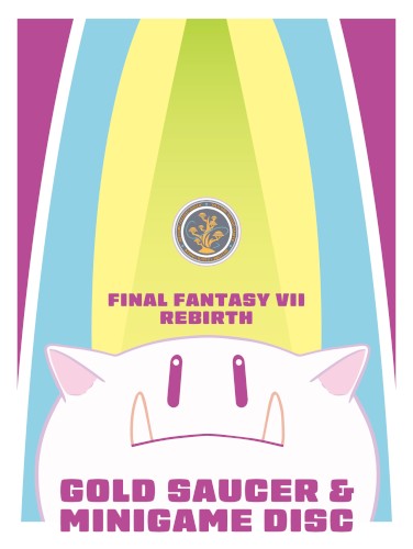 FINAL FANTASY VII REBIRTH GOLD SAUCER & MINIGAME DISC