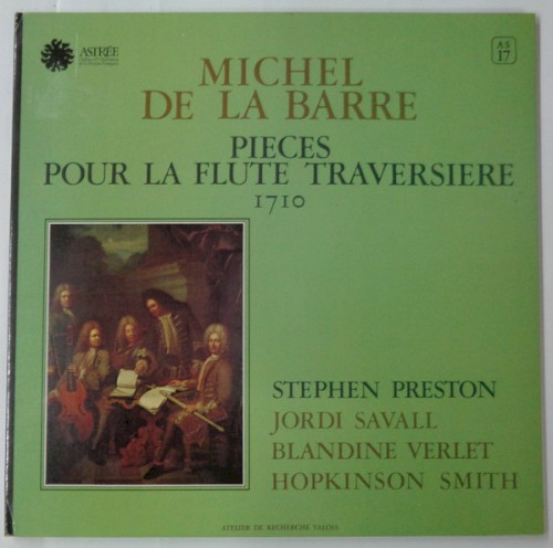 Pièces pour la flute traversière, 1710