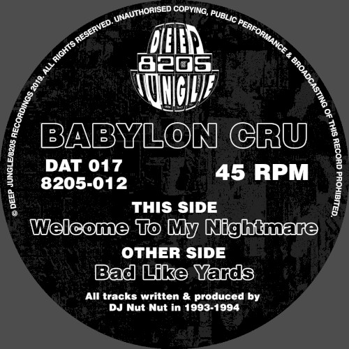 Bad Like Yards / Welcome to My Nightmare