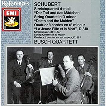 String Quartet in D minor "Death and the Maiden", D. 810 / String Quartet in G major, D. 887