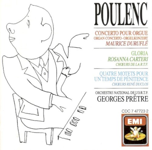 Concerto pour orgue / Gloria / Quatre motets pour un temps de pénitence