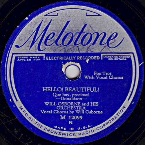 Hello! Beautiful! / One Little Raindrop