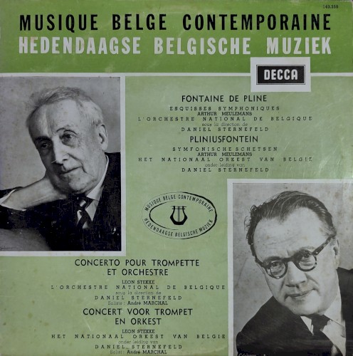 Meulemans: Pliniusfontein / Stekke: Concerto pour trompette et orchestre