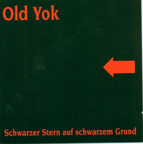 Schwarzer Stern auf schwarzem Grund
