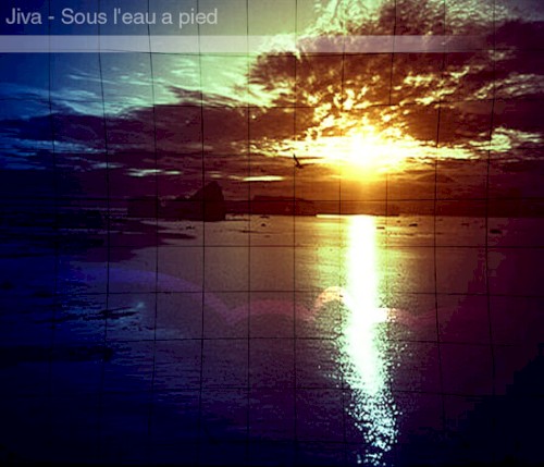 Sous l'eau a pied