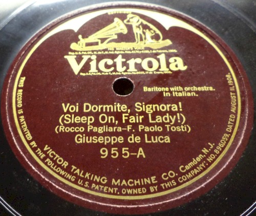 Voi dormite, signora! / Berceuse