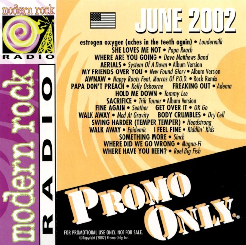 Promo Only: Modern Rock Radio, June 2002
