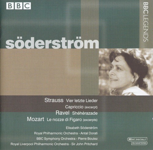 Strauss: Vier letzte Lieder / Capriccio (excerpt) / Ravel: Shéhérazade / Mozart: Le nozze di Figaro