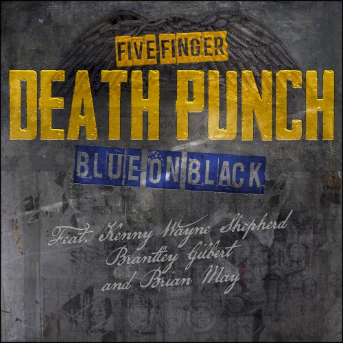 Blue on Black
