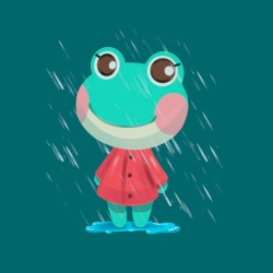 jumping in puddles