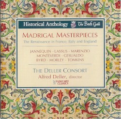 Madrigal Masterpieces