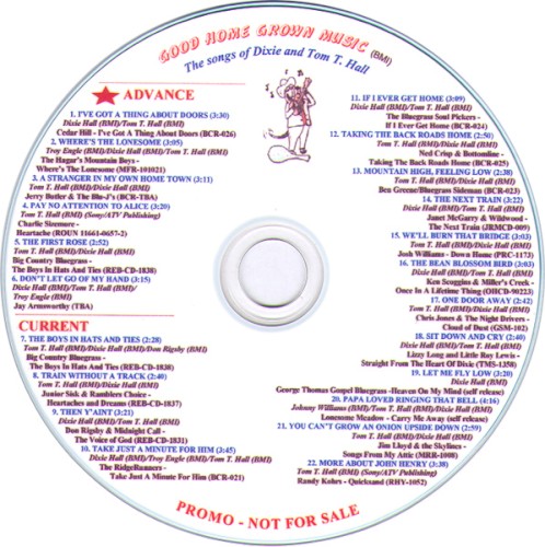 Good Home Grown Music, Advance 2011