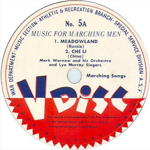 Meadowland / Che Li / I’ve Got Sixpence / When the Yanks Go Marching In