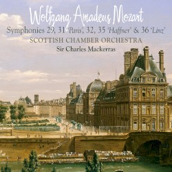 Symphonies 29, 31 "Paris", 32, 35 "Haffner" & 36 "Linz"