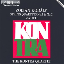 String Quartets no. 1 & no. 2 / Gavotte