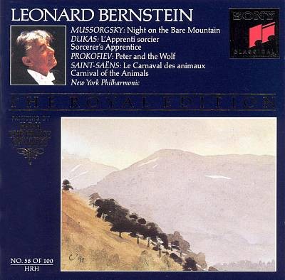 The Royal Edition, Volume 58: Mussorgsky: Night on the Bare Mountain / Dukas: Sorcerer’s Apprentice / Prokofiev: Peter and the Wolf / Saint‐Saëns: Carnival of the Animals