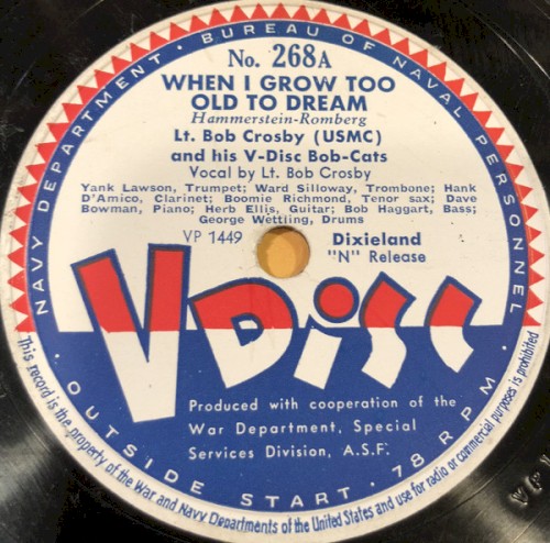 When I Grow Too Old to Dream / Satchel‐Mouth Baby / Solid Potato Salad