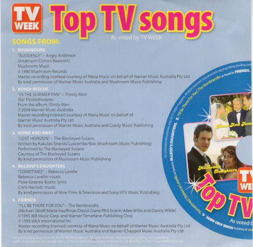 Top TV Songs