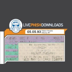 1993-05-05: Palace Theatre, Albany, NY, USA