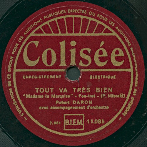 Tout va très bien / Avec la Pompadour