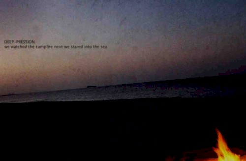 We Watched the Campfire Next We Stared Into the Sea
