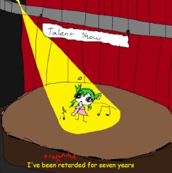 I've been pretended retarded for seven years